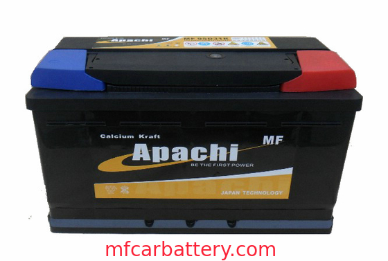 Batería de coche 100 AH MF60038, batería auto 12V sin necesidad de mantenimiento