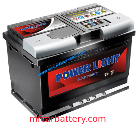 Batería de coche de la LUZ de PODER 12V 80 AH frecuencia intermedia, batería sin necesidad de mantenimiento sellada SMF58043