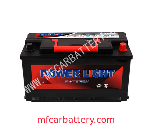 Batería de coche recargable de la frecuencia intermedia 12V 100 AH, 12v batería sin necesidad de mantenimiento SMF60038